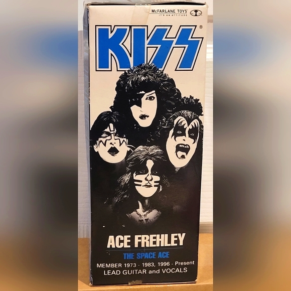 *Rare* KISS Ace Frehley McFarlane Collectible statuette Bust 2002 Edition - Picture 5 of 6